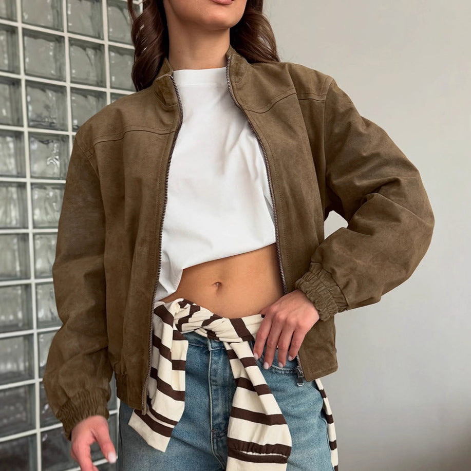 Cecília | Casaco Estilo Urbano de Manga Comprida