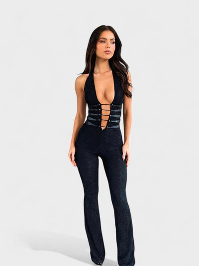 Rita - Macacão com Decote Profundo