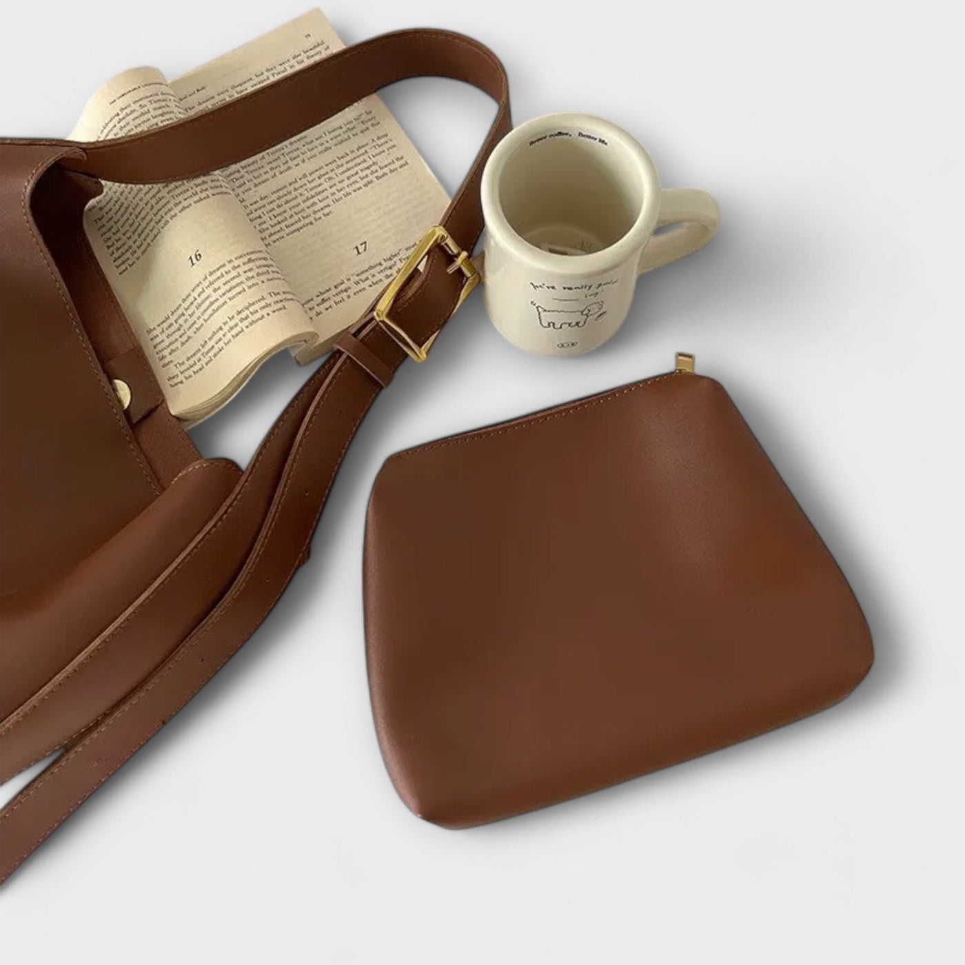 Maria. - Bolsa de ombro elegante