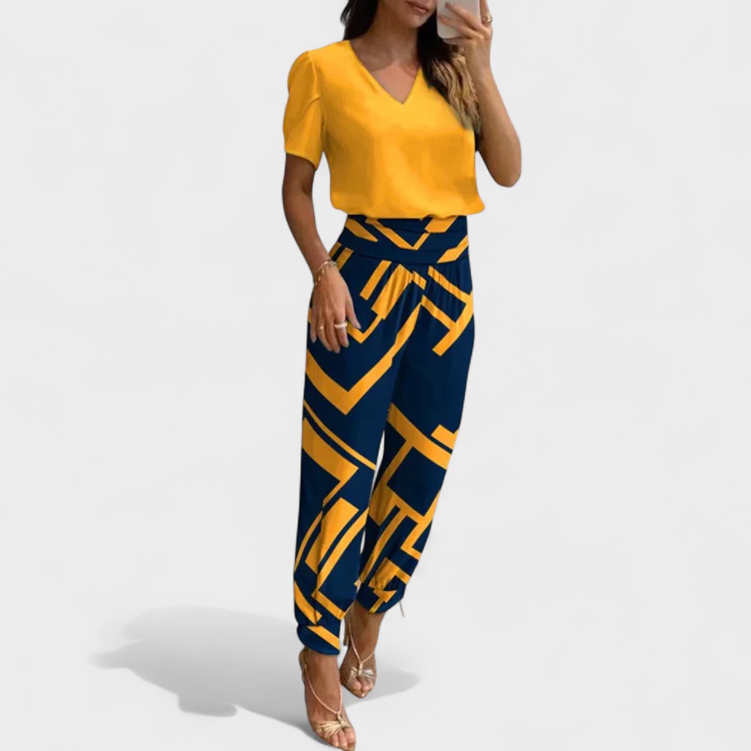 Margarida - Macacão elegante para senhora