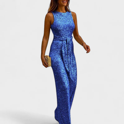 Madalena - Macacão Brilhante para Festas